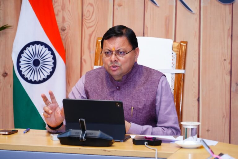 मुख्यमंत्री पुष्कर सिंह धामी का छात्रों के आंदोलन पर भावपूर्ण संदेश