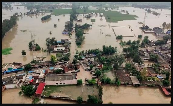 पंजाब में तबाही मचाती बाढ़, 1500 गांव प्रभावित – अमृतसर के सीमांत गांवों में बर्बादी का मंजर
