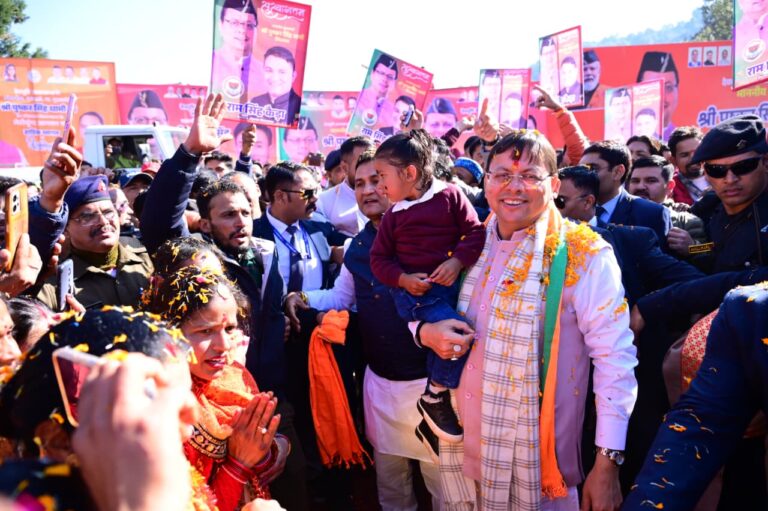 मुख्यमंत्री ने शशबनी में आयोजित कार्यक्रम में 112.34 करोड़ की 17 योजनाएँ लॉन्च कीं।