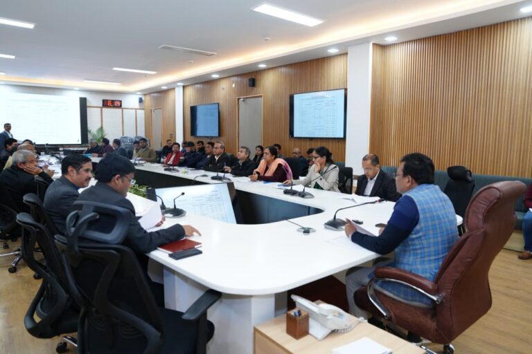 मुख्य सचिव आनन्द बर्द्धन की अध्यक्षता में हुई बैठक में विभागों के प्रस्ताव अनुमोदित किए गए।