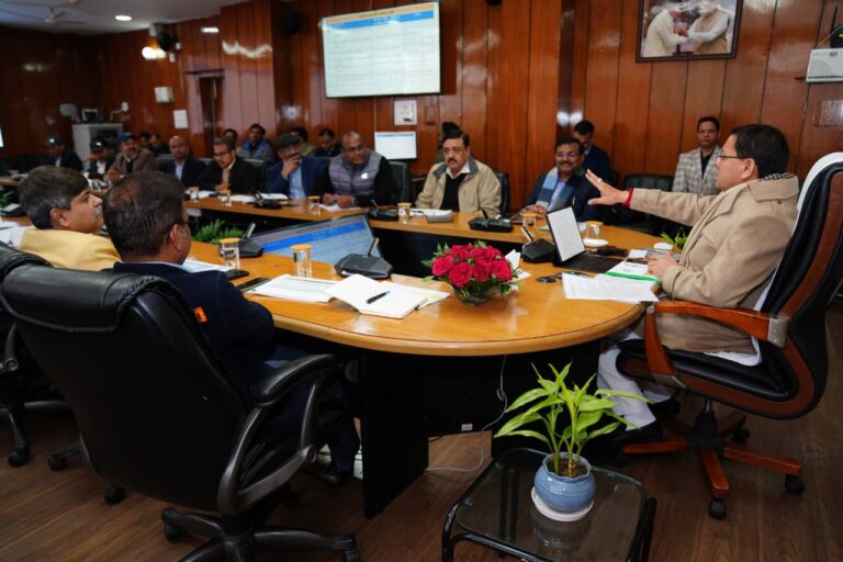 मुख्यमंत्री की अध्यक्षता में पिटकुल की समीक्षा बैठक, परियोजनाओं की प्रगति पर विस्तृत मंथन