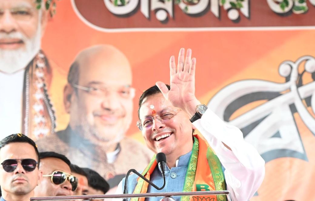 टीएमसी की सरकार एक राजनीतिक दल नहीं, बल्कि एक “सिंडिकेट” के रूप में कर रही काम- सीएम धामी