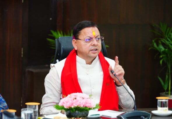 बिना तैयारी बैठक में पहुंचे अधिकारियों पर सीएम धामी सख्त, जताई कड़ी नाराजगी