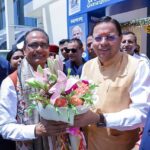 सीएम धामी ने दिल्ली में केंद्रीय मंत्री शिवराज सिंह चौहान की पुस्तक के लोकार्पण समारोह में शिरकत की।