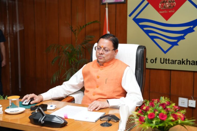 मुख्यमंत्री पुष्कर सिंह धामी ने किया ‘मेरी योजना’ पुस्तक ऑडियो क्लिप का अनावरण