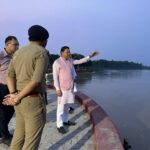 मुख्यमंत्री पुष्कर सिंह धामी ने खटीमा के लोहियाहेड वाटर बाईपास का किया स्थलीय निरीक्षण