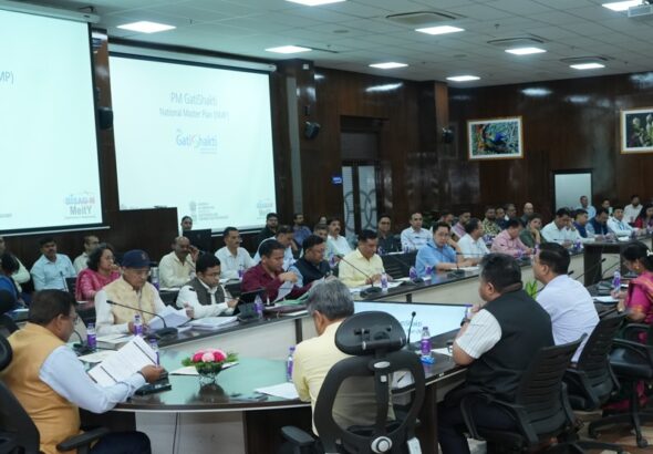 मुख्य सचिव आनन्द बर्द्धन ने पीएम गतिशक्ति उपयोग मामलों का संग्रह 2.0 एवं विभागीय डेटा संग्रहण मोबाइल ऐप का किया शुभारंभ।